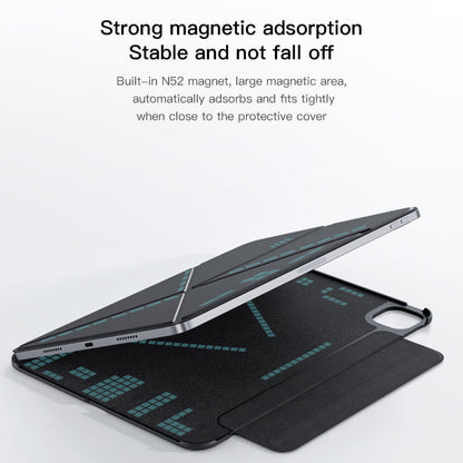 iFacemall Ultra-Light 2.8mm Slim Case for iPad – Landscape & Portrait Stand, Shockproof, Magnetic, Super Slim & Lightweight, Foldable with Adjustable Angles, Triangular Structure for Stability