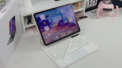 iFacemall Original iPad-Inspired Magic Keyboard Case – Trackpad, 7-Color Backlight, Magnetic Attachment & Ultra-Slim Protection