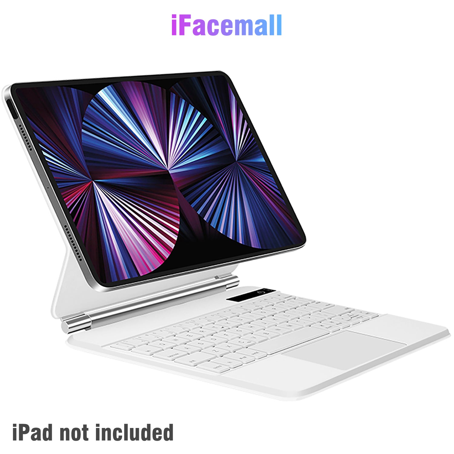 iFacemall Stylish Magic Keyboard Case for iPad Pro 11inch (2018/2020/2